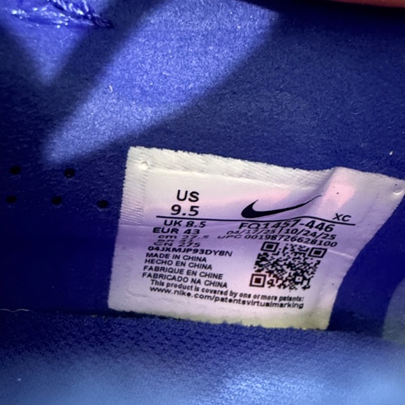 Nike Air Zoom Mercurial Vapor XVI Elite FG Size Soccer Cleats 9.5 main image 8